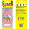 imageLITTLE TREES Air Fresheners Car Air Freshener Hanging Tree Provides Long Lasting Scent for Auto or Home Wild Cherry 24 Air FreshenersCherry Blossom Honey