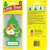 imageLITTLE TREES Air Fresheners Car Air Freshener Hanging Tree Provides Long Lasting Scent for Auto or Home Wild Cherry 24 Air FreshenersGreen Apple