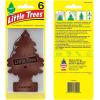 imageLITTLE TREES Air Fresheners Car Air Freshener Hanging Tree Provides Long Lasting Scent for Auto or Home Wild Cherry 24 Air FreshenersLeather