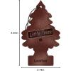 imageLITTLE TREES Air Fresheners Car Air Freshener Hanging Tree Provides Long Lasting Scent for Auto or Home Wild Cherry 24 Air FreshenersLeather