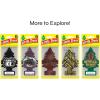 imageLITTLE TREES Air Fresheners Car Air Freshener Hanging Tree Provides Long Lasting Scent for Auto or Home Wild Cherry 24 Air FreshenersNo Smoking