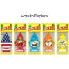 imageLITTLE TREES Air Fresheners Car Air Freshener Hanging Tree Provides Long Lasting Scent for Auto or Home Wild Cherry 24 Air FreshenersPia Colada