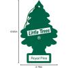 imageLITTLE TREES Air Fresheners Car Air Freshener Hanging Tree Provides Long Lasting Scent for Auto or Home Wild Cherry 24 Air FreshenersRoyal Pine