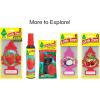 imageLITTLE TREES Air Fresheners Car Air Freshener Hanging Tree Provides Long Lasting Scent for Auto or Home Wild Cherry 24 Air FreshenersStrawberry