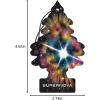 imageLITTLE TREES Air Fresheners Car Air Freshener Hanging Tree Provides Long Lasting Scent for Auto or Home Wild Cherry 24 Air FreshenersSupernova