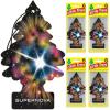 imageLITTLE TREES Air Fresheners Car Air Freshener Hanging Tree Provides Long Lasting Scent for Auto or Home Wild Cherry 24 Air FreshenersSupernova