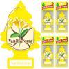 imageLITTLE TREES Air Fresheners Car Air Freshener Hanging Tree Provides Long Lasting Scent for Auto or Home Wild Cherry 24 Air FreshenersVanillaroma