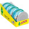 imageLITTLE TREES Car Air Freshener Fiber Can Provides a LongLasting Scent for Auto or Home Recycled Fiber New Car 4 Air FreshenersCaribbean Colada
