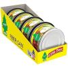 imageLITTLE TREES Car Air Freshener Fiber Can Provides a LongLasting Scent for Auto or Home Recycled Fiber New Car 4 Air FreshenersGreen Apple