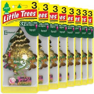 imageLittle Trees Car Air Freshener  Hanging Tree Provides Long Lasting Scent for Auto and Home  Enchanted 24 Air Fresheners