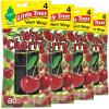 imageLittle Trees Car Air Freshener  Vent Wrap Provides Long Lasting Scent Invisibly Fresh  Wild Cherry 16 Air Fresheners