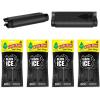 image:imageLITTLE TREES Car Air Freshener  Vent Wrap Provides Long Lasting Scent Invisibly Fresh  16 Air Fresheners  GoldBlack Ice