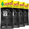 image:imageLITTLE TREES Car Air Freshener  Vent Wrap Provides Long Lasting Scent Invisibly Fresh  16 Air Fresheners  GoldBlack Ice